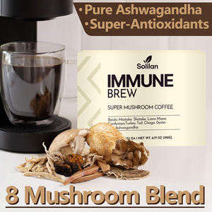 Conveniente cialde veloce 8 Super funghi caffè K-tazze leoni criniera fungo Ashwagandha radice supporto immunitario polvere per adulti - Product Image 4