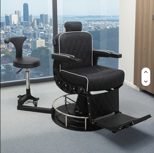 2026 Professional Factory 360° Swivel Hydraulic Stylist Chair Adjustable Swivel Barber Chair <b>Stool</b> for Hairdressing Cutting - Product Image 5