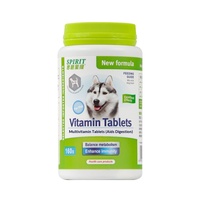 Comprimés de calcium pour animaux de compagnie SilibiTi, nouvelle formule pour chiens et chats, équilibre le métabolisme et renforce l'immunité, 160 g