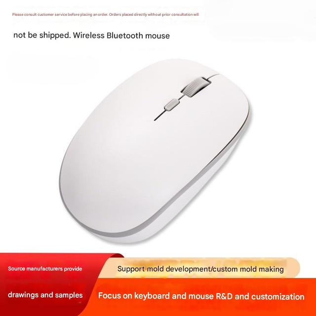 Rechargeable Wireless Mouse 2.4G/ 5.0 Ergonomic Silent Optical Mouse for Laptop/PC/Mac