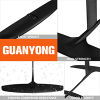 Planche de surf électrique hydrofoil haute performance OEM HPS 1050 Speed Wings en carbone et aluminium pour le kitesurf