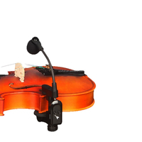 Microphone sans fil VOXFULL KX762 2.4G à clipser pour violon, viola, violoncelle – Système de micro pour instrument – Fabricant OEM