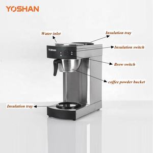 Cafetera de Acero Inoxidable CAFERINA RH330 y Cafetera Comercial - Product Image 4