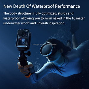 Caméra de sport Osmo Action 3 Adventure Combo 4K Vlog haute <span class=keywords><strong>d</strong></span>éfinition Zoom optique 10x 16m étanche prend en charge l'imagerie CMOS WiFi - Product Image 6