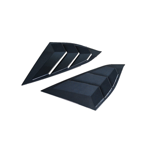 ستائر أبواب خلفية للسيارة, عالية الجودة ، مصنوعة من ألياف الكربون ABS ، نافذة مثلثة الشكل ، لسيارات هوندا أكورد - Product Image 2