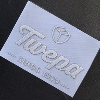 Logo réfléchissant privé de marque personnalisée haute densité 3D Silicone transfert de chaleur conçoit des fabricants d'étiquettes de vêtements pour T-shirts