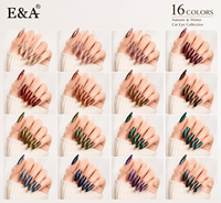 Kit de Gel UV 16 Couleurs Luxe 2026 pour Nail Art, Application en une seule couche, Usage Professionnel, Non Toxique, Source de Lampe LED, Tenue Longue Durée, Gel à Ongles 15g