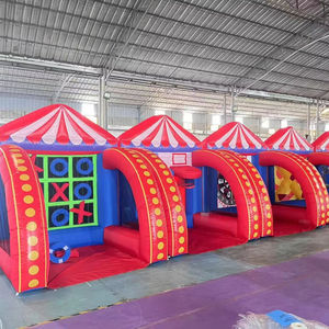 Pack de jeux gonflables multi-sports 5 en 1 / 4 en 1 : Football, Fléchettes, Basket-ball pour parc de trampolines - Product Image 1