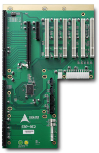 Adlinktech EBP-9E2 Industrial Passive Backplane 1 PICMG CPU 1 PCIe X16 1 PCIe X4 6 PCI Slots ATX Power Support for IPC 9-Slot De - Product Image 3