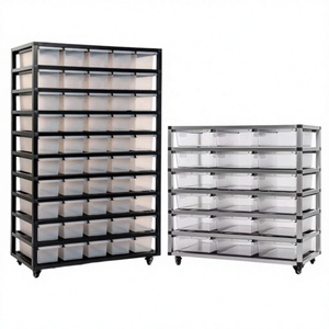 Estante de cría de <span class=keywords><strong>reptiles</strong></span> al por mayor, caja de cría de aleación de aluminio para pitones pequeños, estante metálico para cría de serpientes. - Product Image 5
