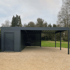Abri pour voiture résistant aux ouragans, avec fondation à boulons d'ancrage en acier renforcé, résistant au vent et aux impacts, pour les maisons de la région de la baie de Floride - Product Image 2