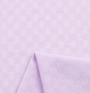 Tela Jacquard a Cuadros de Colores Contrastantes, Tela de Cuadrícula Grande, Mezcla de Algodón y Poliéster, Capa <span class=keywords><strong>Base</strong></span> para Suéter, Cárdigan, Camiseta - Product Image 5