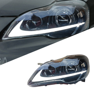 Led lắp ráp đèn pha cho TOYOTA <span class=keywords><strong>COROLLA</strong></span> 2004-2009 với LED chạy ban ngày đèn tín hiệu lần lượt & ống kính đôi - Product Image 2