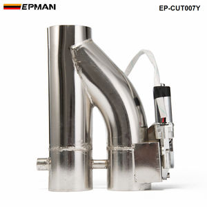 Cấp bằng sáng chế sản phẩm 2 " / 2.25" / 2.5" / 3" điện xả downpipe cutout e-cắt ra dual-van điều khiển từ xa Kit EP-CUT007Y - Product Image 2