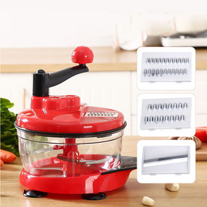 HYRI 2024 Hachoir <span class=keywords><strong>Manuel</strong></span> Rapide pour Légumes, Lames de Robot Culinaire, Machine à Remplir les Raviolis, Hachoir à Viande en Acier Inoxydable - Product Image 2