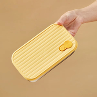 Boîte à lunch isolée multicouche en acier inoxydable 304 pour adultes étanche et micro-ondable pour le camping en plein air