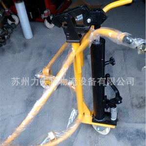 Elevador de bidones de 200L, elevador manual hidráulico de plástico con marco reforzado para uso en fábricas y almacenes. - Product Image 2