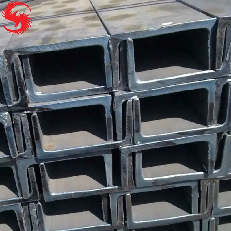 European standard U (UPN, UNP) channels, S235JR UPN steel profile (UPN 100)