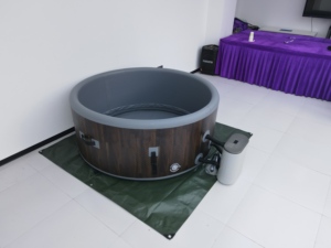 Spa extérieur de haute qualité pour 4 personnes, bain à remous, hydrothérapie, massage, bain à remous pour la maison <span class=keywords><strong>et</strong></span> le jardin - Product Image 5