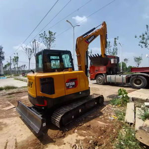 รถขุดขนาดเล็ก SY55U มือสอง ขนาด 5.5 ตัน ขายดี พร้อมรับประกันเครื่องยนต์ 1 ปี มีสินค้าในสต็อก ลดราคา - Product Image 2