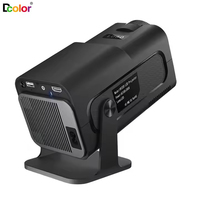 Mini projecteur intelligent portable HY320, 720P, 200 ANSI, Android 14, WiFi, projecteur vidéo pour home cinéma, vente chaude