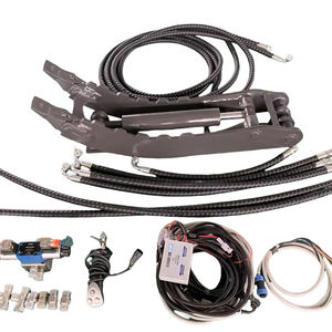 4CXバックホーローダー油圧式親指ジョイスティックハンドル制御システム付き - Product Image 1