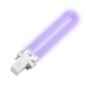 Tube UVA en verre pour éclairage des ongles Fluorescent, industriel et Commercial, 230V 110V G23 GX23 <span class=keywords><strong>2G7</strong></span> pps 5W 7W <span class=keywords><strong>9W</strong></span> 11W 13W, 361 nm - Product Image 1
