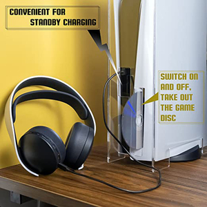 Étui de protection en acrylique pour <span class=keywords><strong>console</strong></span> PS5 Étui anti-poussière en plexiglas transparent personnalisé - Product Image 4