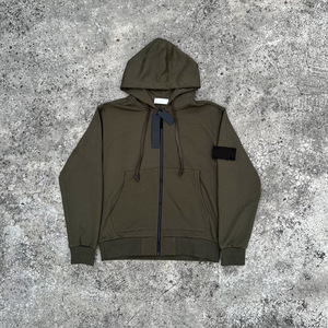 <span class=keywords><strong>Felpa</strong></span> con Cappuccio Versatile Stile Star per Uomo e Donna, 100% Cotone Felpato, Tinta Unita, Versione Coreana con Zip - Product Image 5