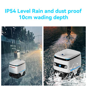 <span class=keywords><strong>Robot</strong></span> de livraison Alpha Robotics Speedybot Pro 100 kg, 80 L de stockage, charge automatique, intérieur/extérieur, pour la livraison de nourriture, de café, de pizzas, serveur, VSLAM, IP54 - Product Image 4