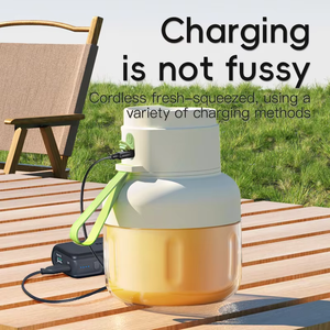 عصارة خارجية صغيرة محمولة زجاجة شاكر صحية بمنفذ USB للاستخدام المنزلي - Product Image 3