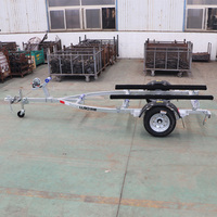 Remolques para Barcos de Fabricación China Directa, Remolque para Barcos Inflables de Alta Resistencia, Remolques Pequeños para Barcos Galvanizados