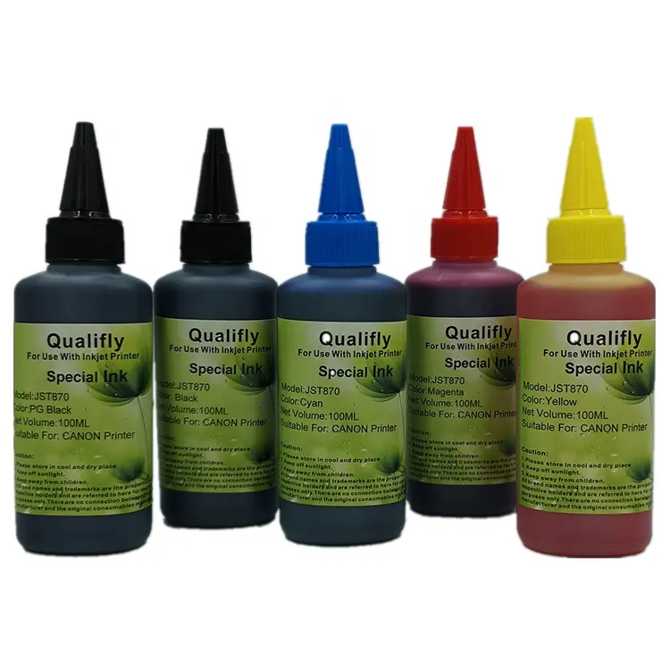 compatible refillable special dye ink for canon printer mg7710 mg6810 mg5710 mg5720 mg5721 mg5722 mg6820 mg6821