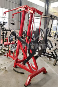 Mesin High Pulldown Duduk Seri SM PM <span class=keywords><strong>2026</strong></span> Terbaru dengan Upgrade Plat Beban untuk <span class=keywords><strong>Gym</strong></span> Komersial, Gerakan Independen Tiga Horn - Product Image 2