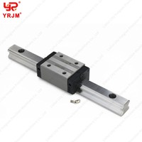 Rail de guidage linéaire YOURIGHT HGH45CA avec roulement et bloc en acier et plastique pour machine CNC