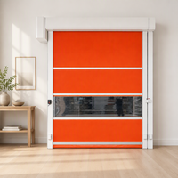 Porte rapide industrielle en PVC sur mesure, porte automatique à action rapide, porte enroulable pour usine, atelier, salle blanche
