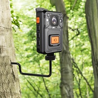 Support de montage universel pour projecteur de caméra de sentier, support métallique réglable à vis de 1/4 pouce d'un seul côté pour la faune en extérieur