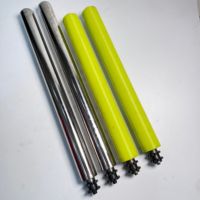 Rouleau de guidage non motorisé en acier inoxydable galvanisé avec double pignon, rouleau de convoyeur entraîné et entraîné par une force externe pour ligne d'assemblage