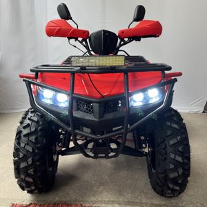 <span class=keywords><strong>Cuatrimoto</strong></span> Todoterreno Roja de 250cc y <span class=keywords><strong>4</strong></span> Tiempos con Barra Protectora Delantera, Certificación EC - Product Image 1