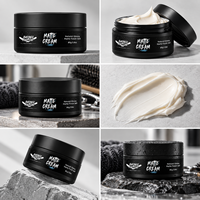 Pâte Coiffante Homme Séparation Mate Tenue Forte Sans Résidu, Crème Coiffante Maniable OEM