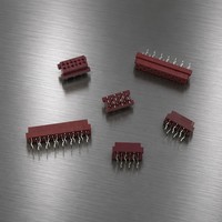 Connecteur de têtes de bornes IDC rouge 2,54 mm LL1033-2D, connecteur Micro Match