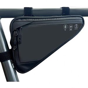 Muestra gratuita: Bolsa triangular delantera para bicicleta de montaña, bolsa portátil para cuadro de bicicleta, accesorios de ciclismo - Product Image 2