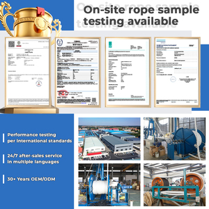 איכות גבוהה ספינה עגינה חבלים 3 גדיל 4 מ "מ-64 מ" מ פוליאסטר פוליפרופילן עמ' - Product Image 6