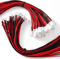 Produksi pabrik kabel harnes kawat kustom 2.5mm produsen perakitan kabel Pitch wanita 2 3 4 Pin Jst Xh 2.54 harnes kabel