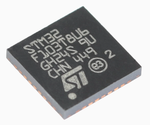 Neues Original STM32F103T8U6 36-VFQFPN M3 STM32F1 Mikrocontroller-IC 32-Bit 72MHz 64KB (64KB x 8) FLASH 36-VFQFPN (6x6) - Product Image 1