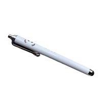 Stylet capacitif ABS à mécanisme rotatif, impression par transfert thermique pour tablettes et smartphones à écran tactile universels, option de logo personnalisé