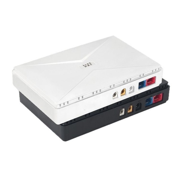 Mini UPS Car DC Exchange Power 12V 15V Lithium Battery Backup Emergency Power Supply with Flashlight for Router Monitoring