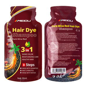 Champú Permanente Personalizado con Aceite de Argán para Cabello Negro, Sin Amoníaco, Cubre las Canas, Fácil Aplicación, Ingredientes Naturales, 30 ml - Product Image 6