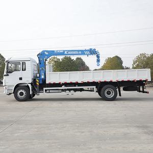 Euro 2 Shacman L3000 4*2 Kranwagen 210 PS 240 PS LKW-Montage kran 5 Tonnen Linkes Ruder Weichai Motor Export version Lader kran - Product Image 1