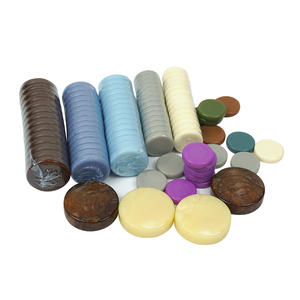 Piezas de <span class=keywords><strong>Ajedrez</strong></span> de backgammon acrílico personalizadas estilo <span class=keywords><strong>moderno</strong></span> varios colores tamaños para juegos de mesa para niños material de melamina al por mayor - Product Image 1